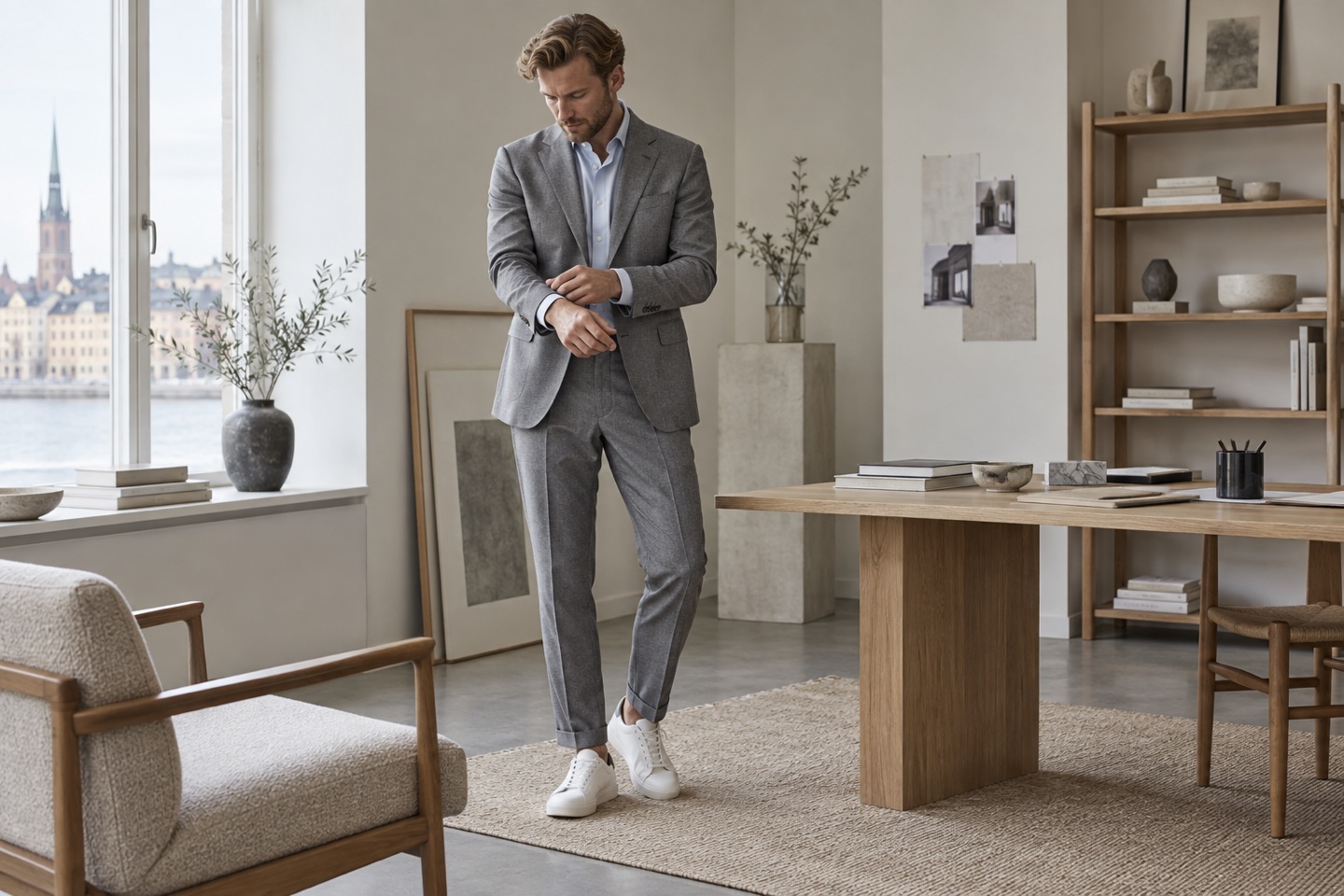 Stilillustration af strik