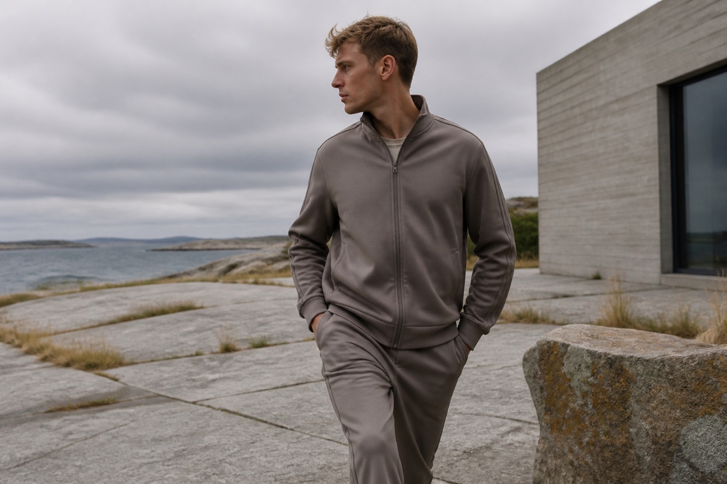 Skandinavisk herrestil inspireret af Adidas
