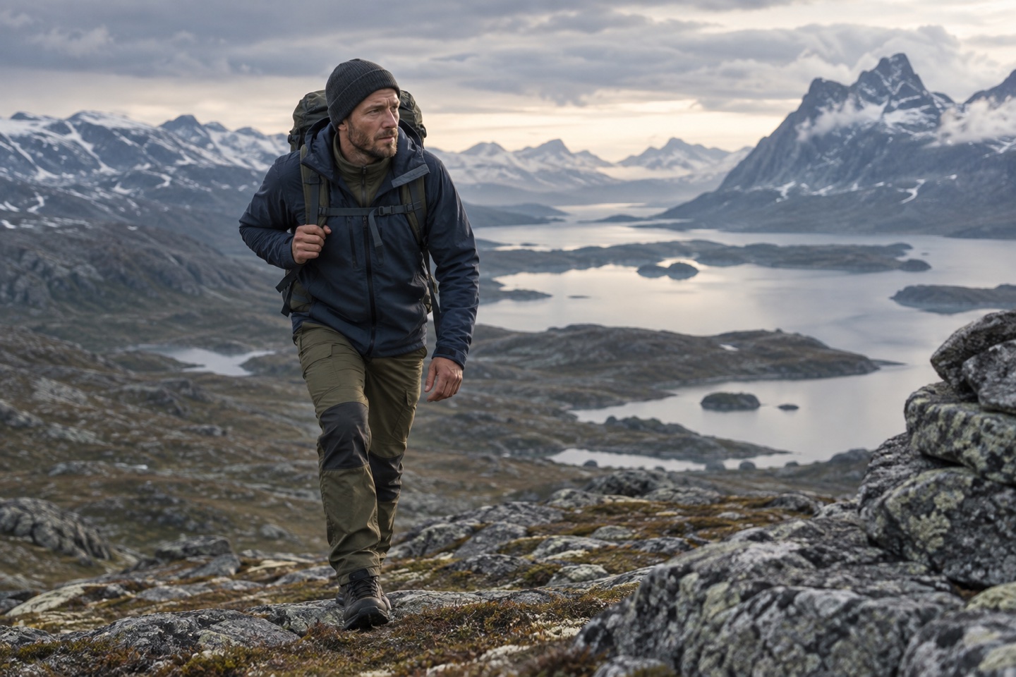 Skandinavisk herrestil inspireret af Bergans of Norway