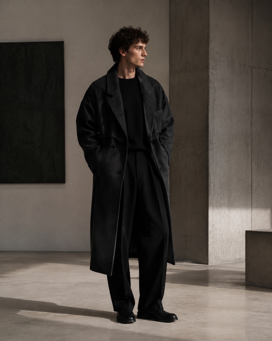 Herremode i Arkitektonisk minimalisme stil