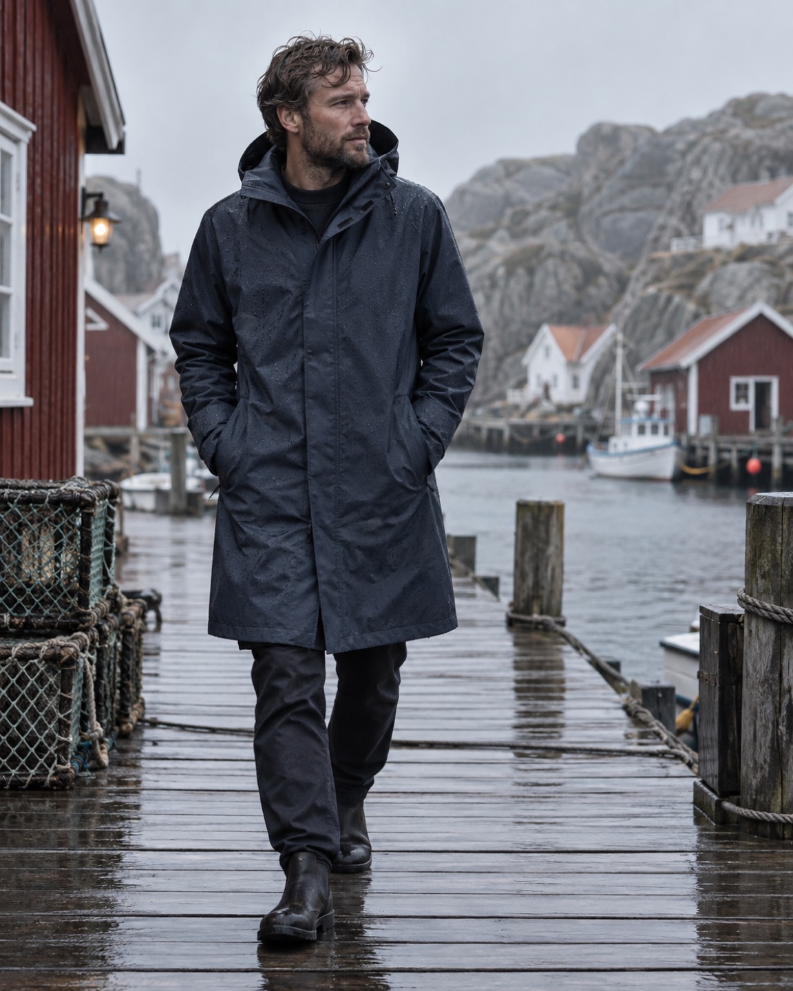 Herremode i Svensk vejrbeskyttelse stil
