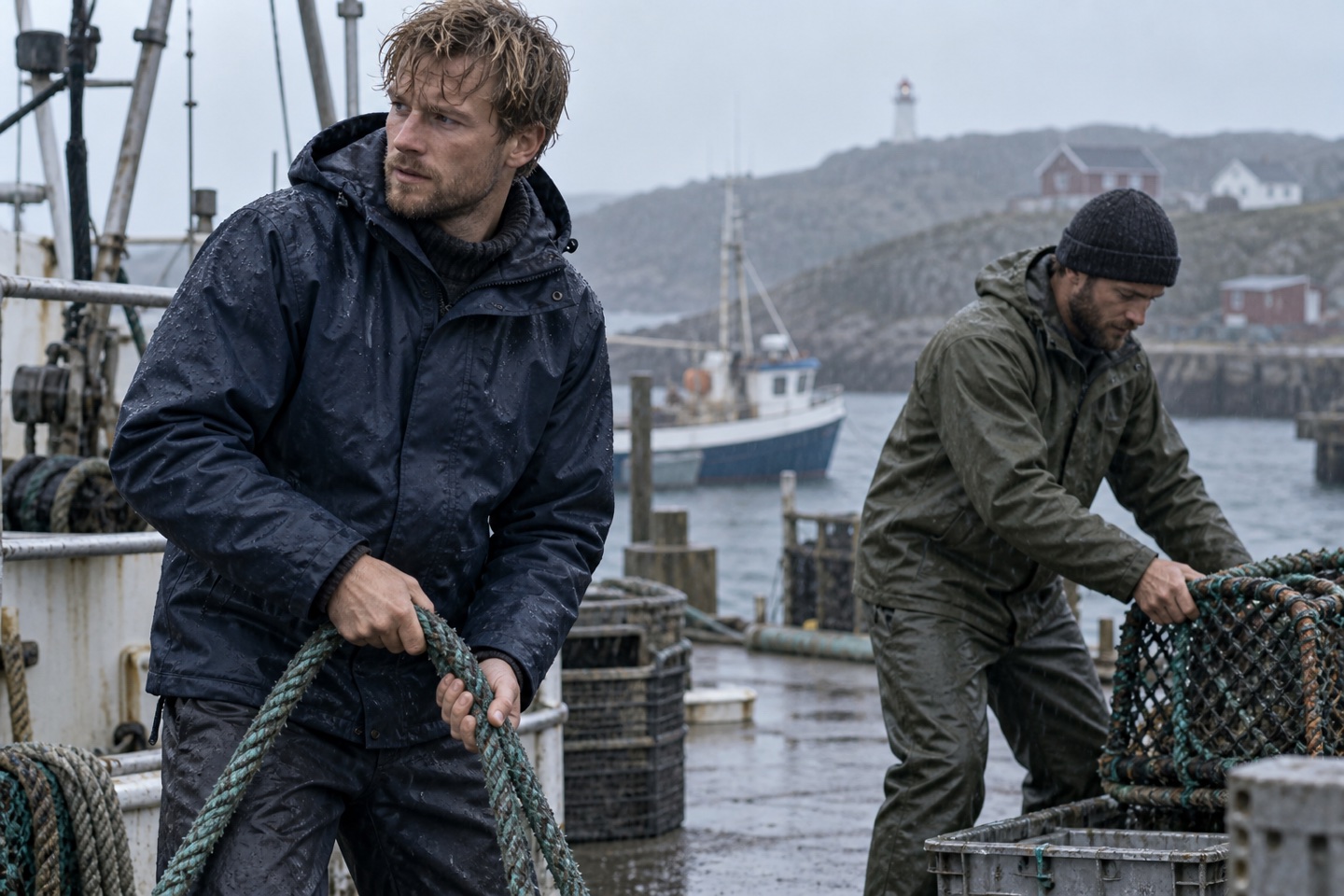 Detalje af materialer og håndværk inspireret af ELKA Rainwear