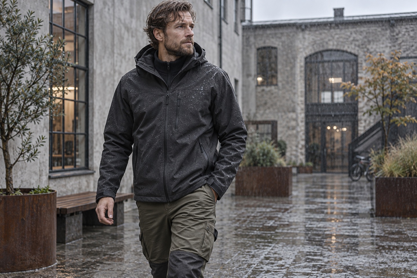 Stilillustration af softshell