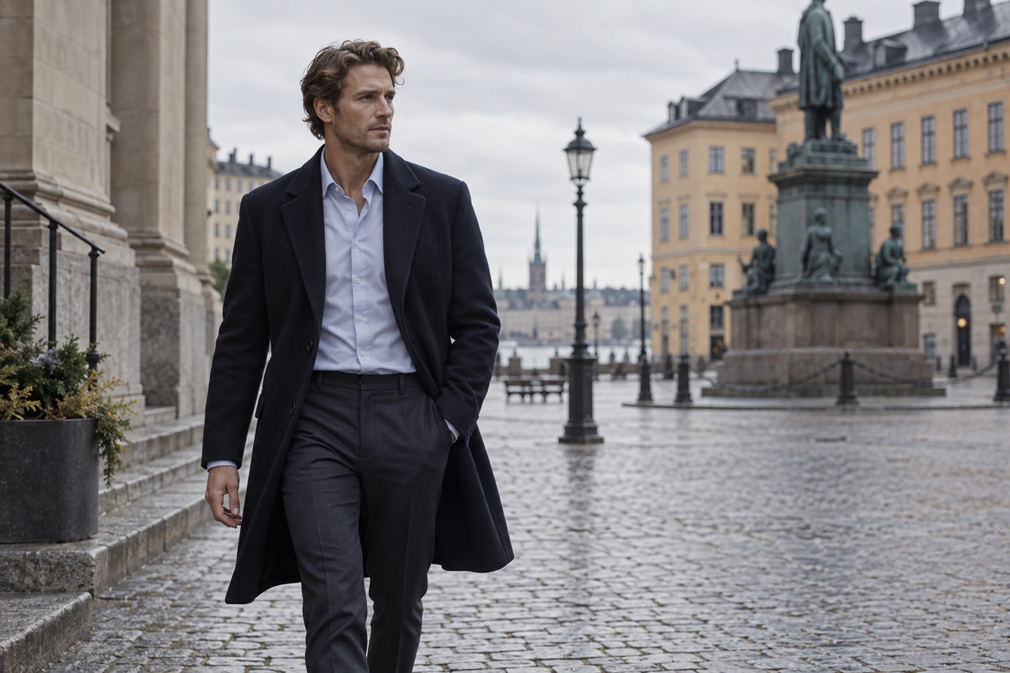 Skandinavisk herrestil inspireret af Eton