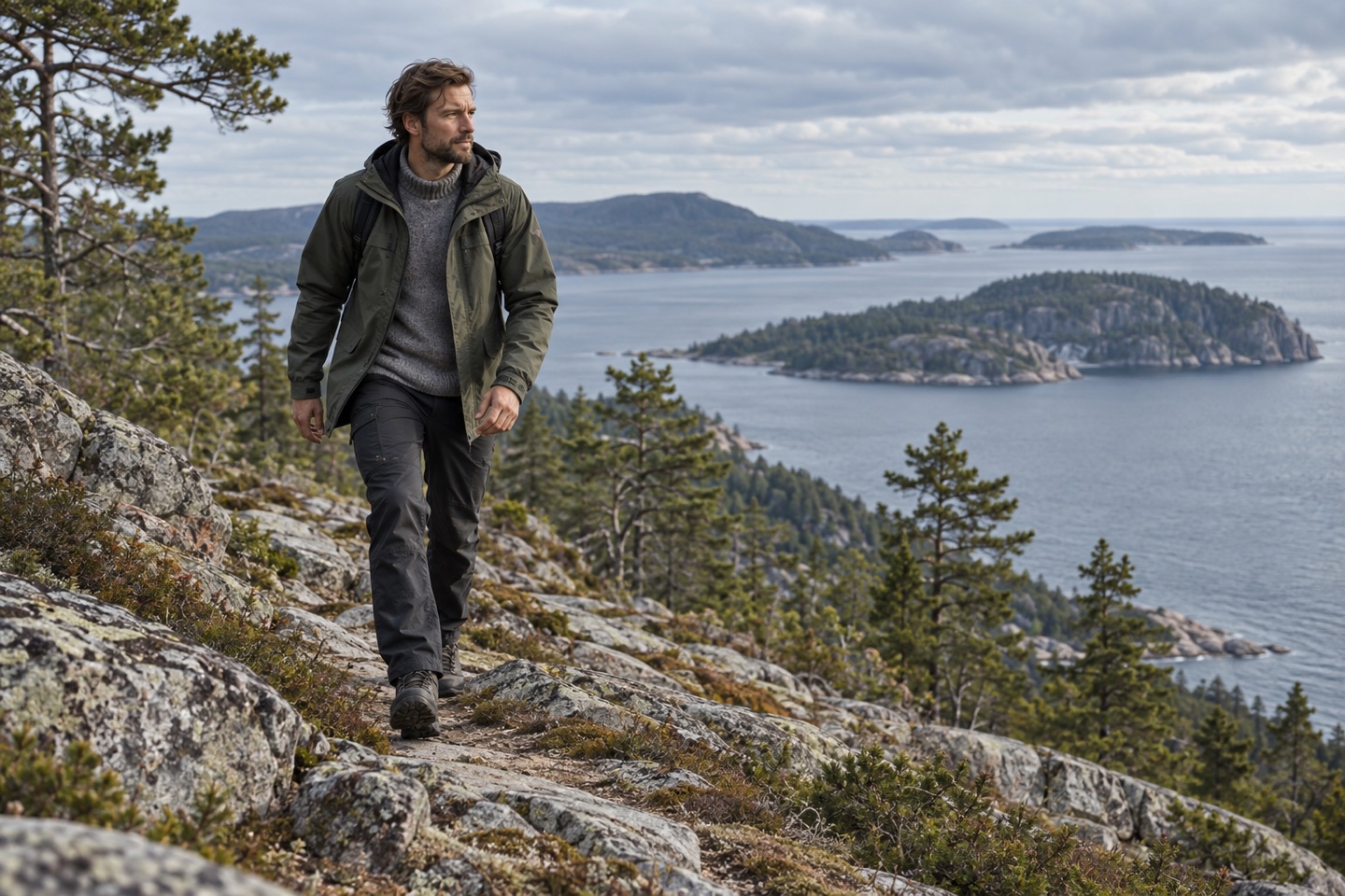 Skandinavisk herrestil inspireret af Fjällräven