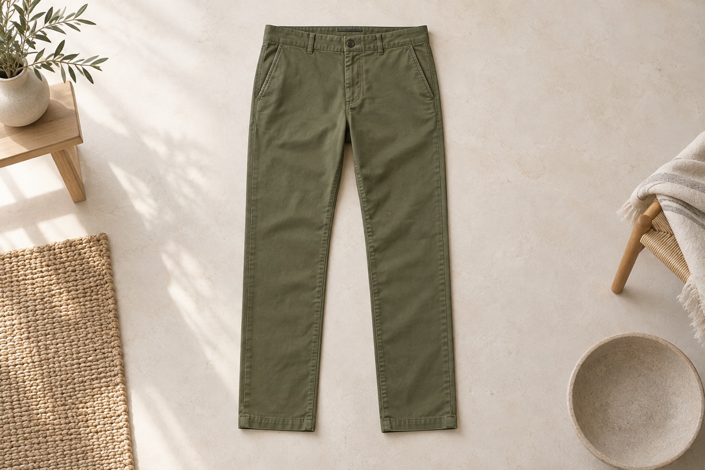 Stilillustration af chinos