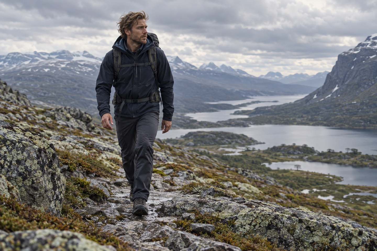 Skandinavisk herrestil inspireret af Haglöfs