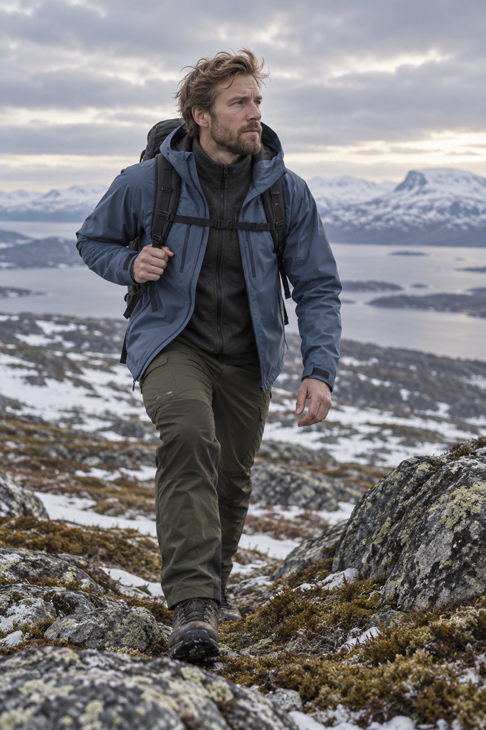 Herremode i Finsk outdoor og skisport stil