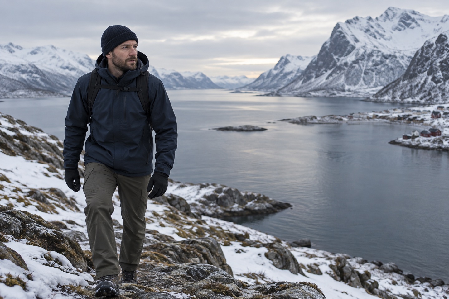 Skandinavisk herrestil inspireret af Helly Hansen