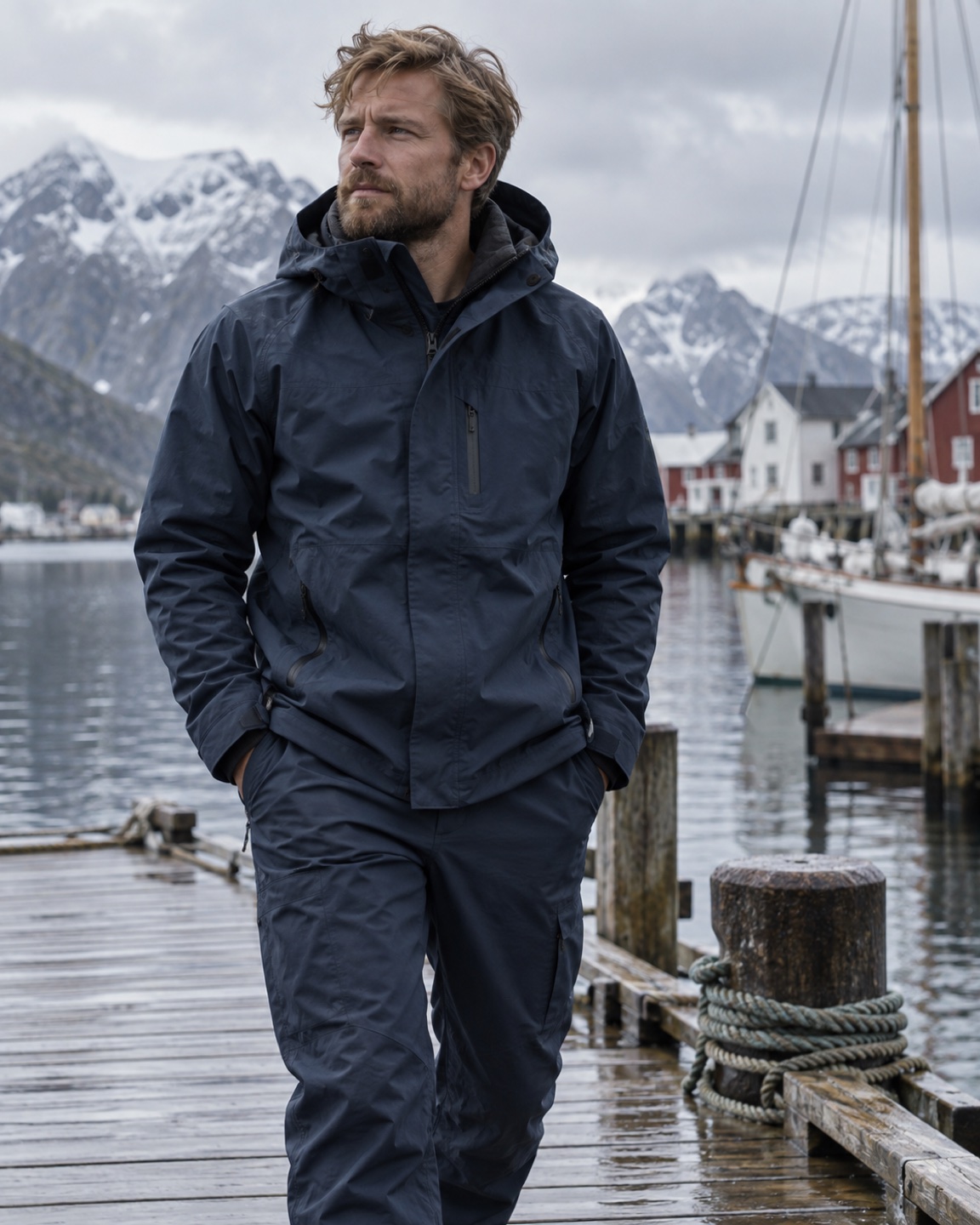 Herremode i Norsk sejl- og outdoorarv stil
