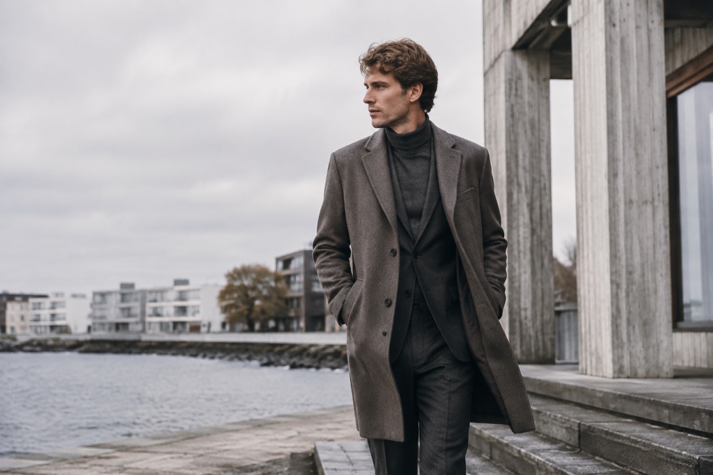 Skandinavisk herrestil inspireret af Hugo Boss