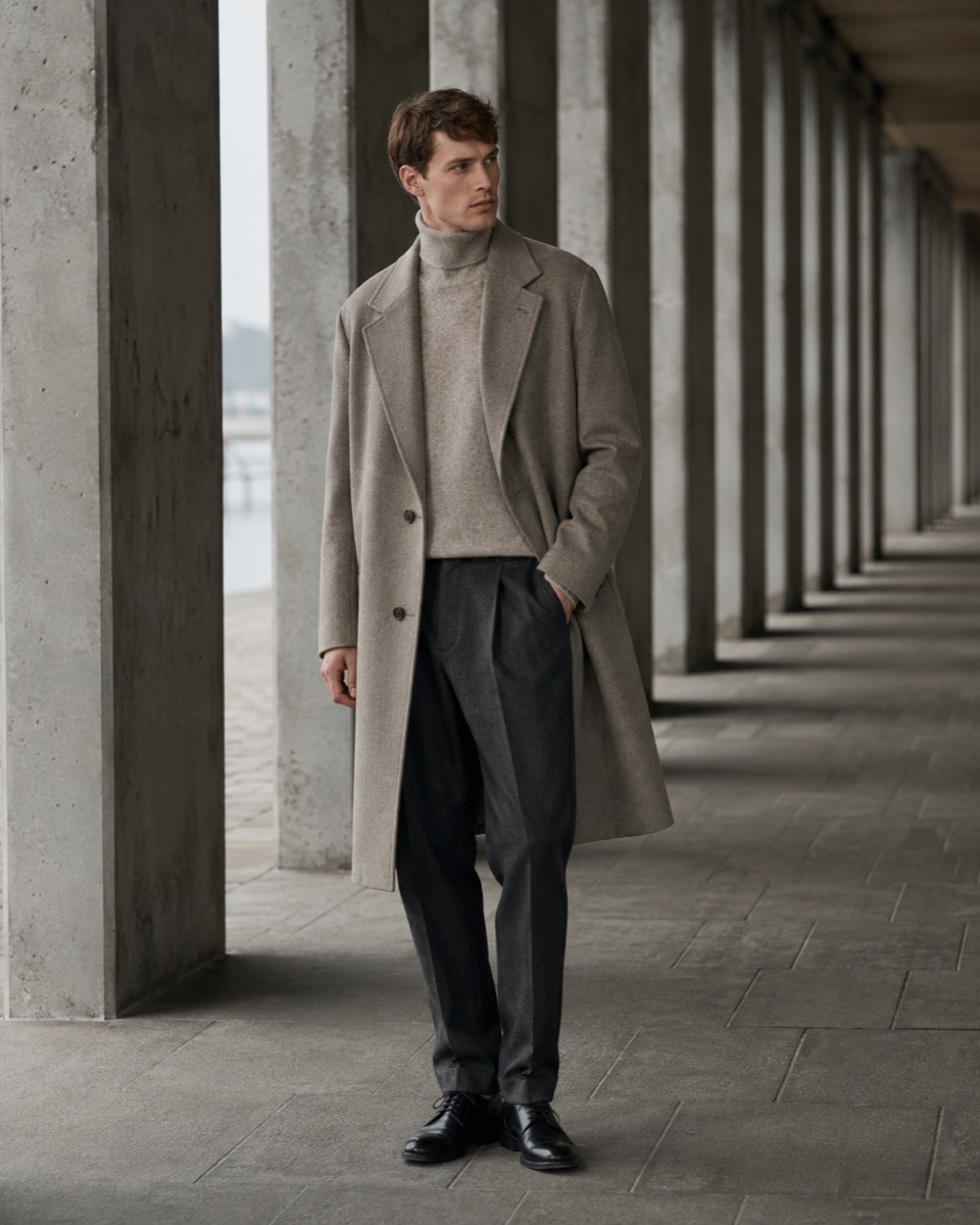 Herremode i Moderne business stil