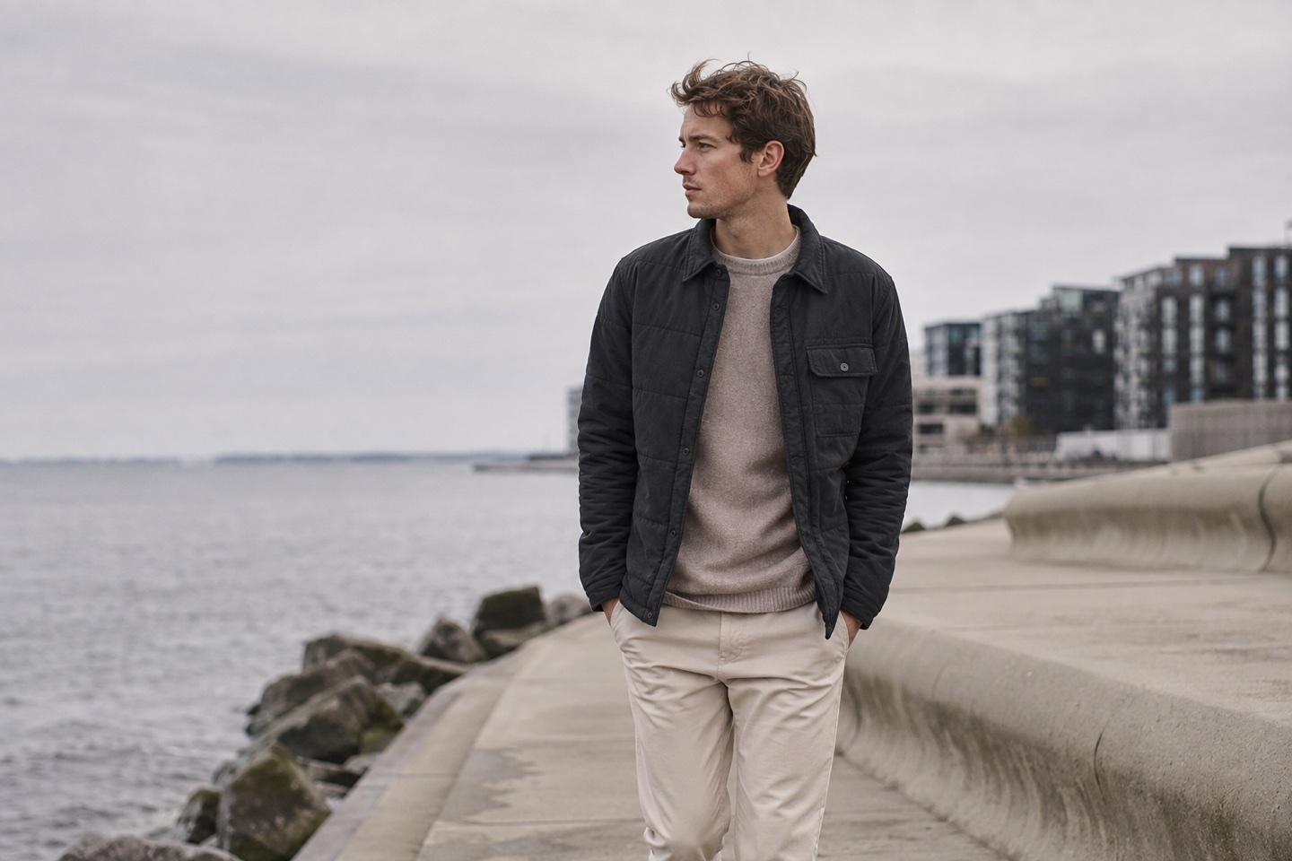 Skandinavisk herrestil inspireret af KnowledgeCotton Apparel