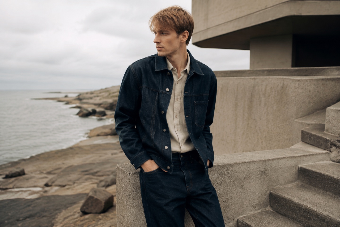 Skandinavisk herrestil inspireret af Levi's