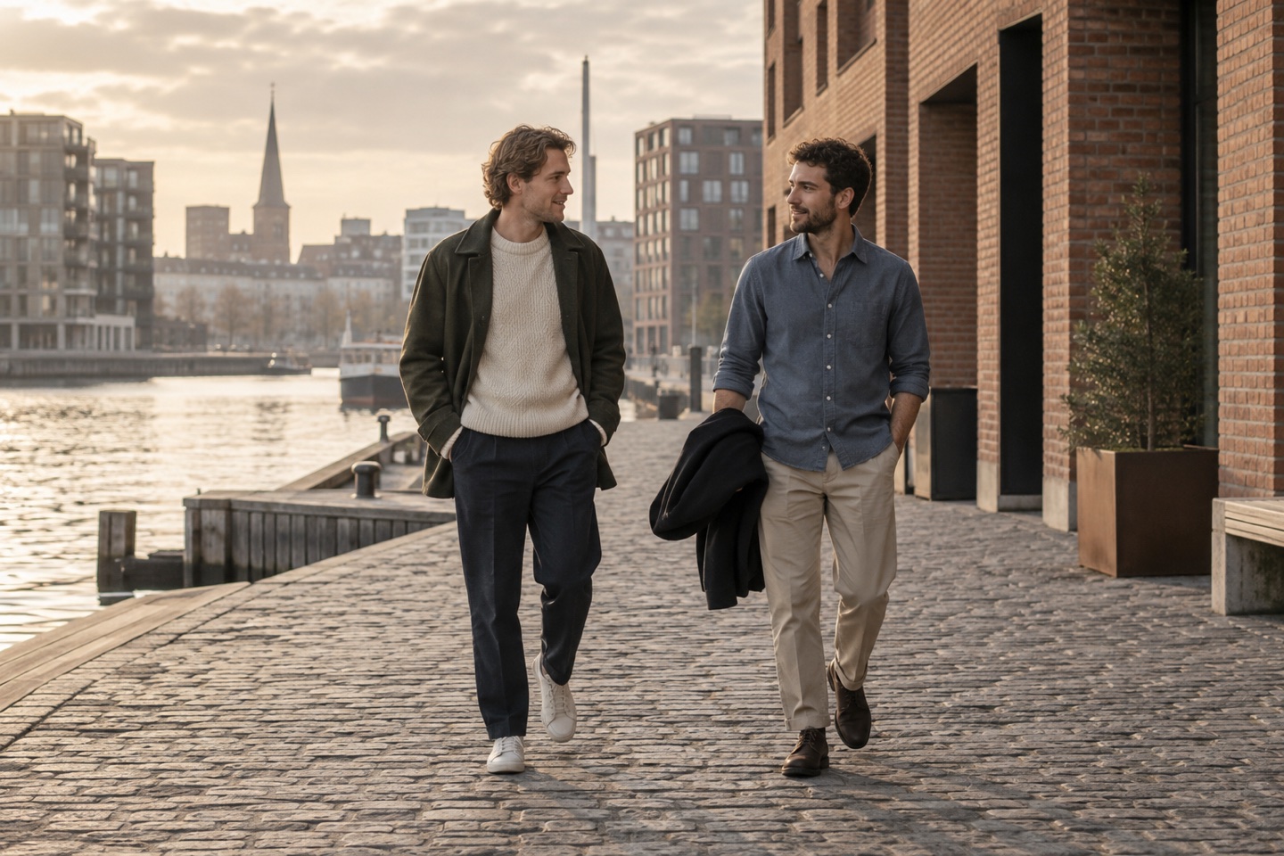 Skandinavisk herrestil inspireret af Minimum