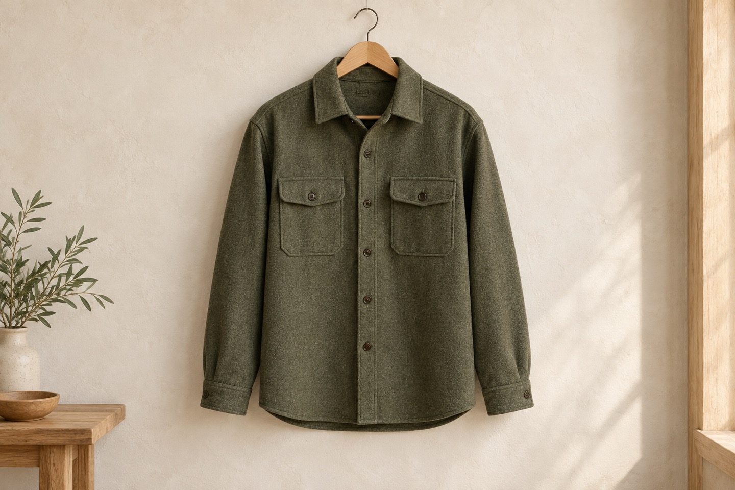 Stilillustration af overshirts
