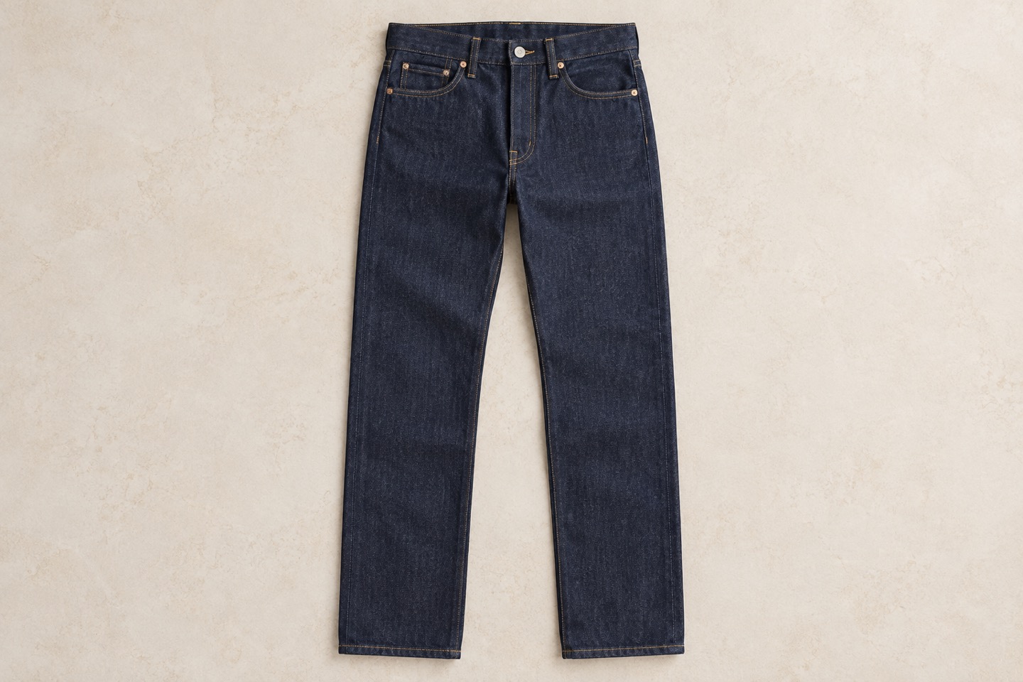 Stilillustration af dry denim