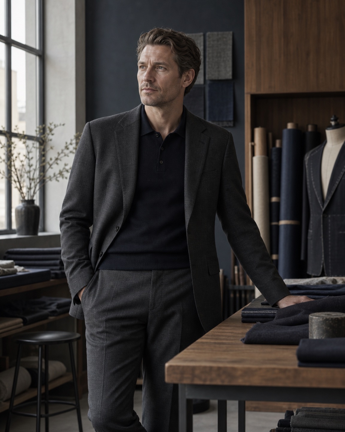Herremode i Svensk tailoring stil