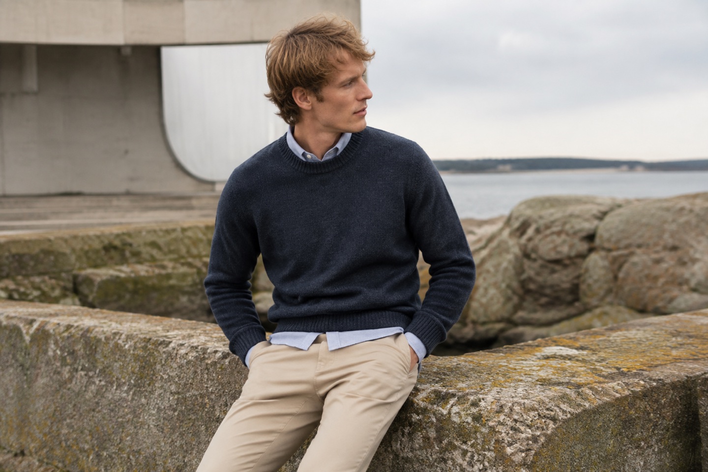 Skandinavisk herrestil inspireret af Polo Ralph Lauren