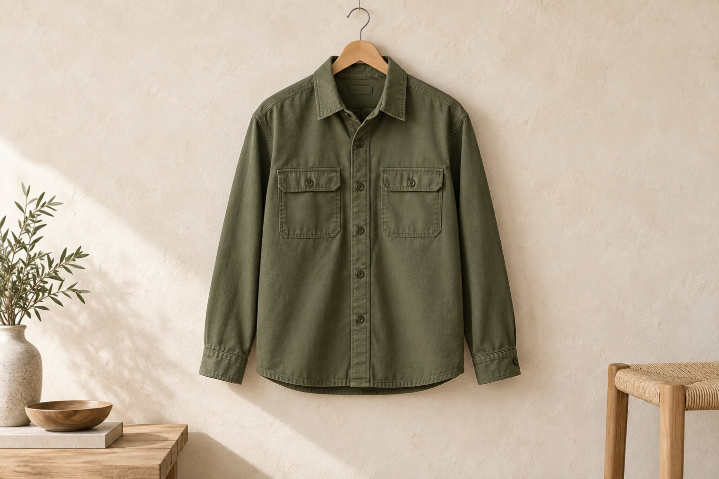Stilillustration af overshirts