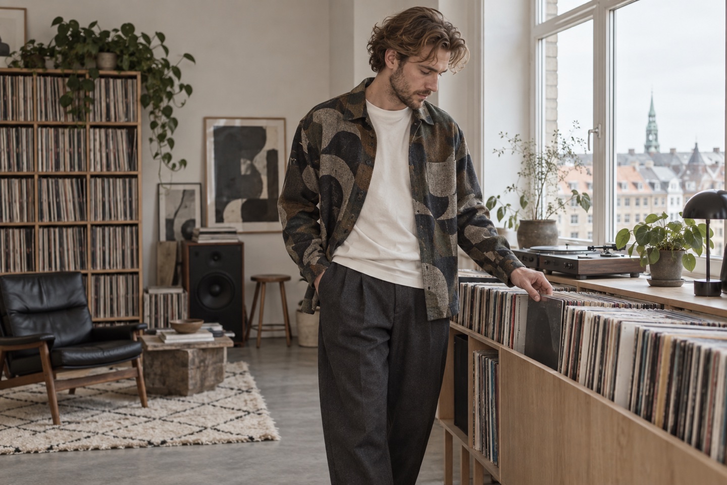 Stilillustration af strik