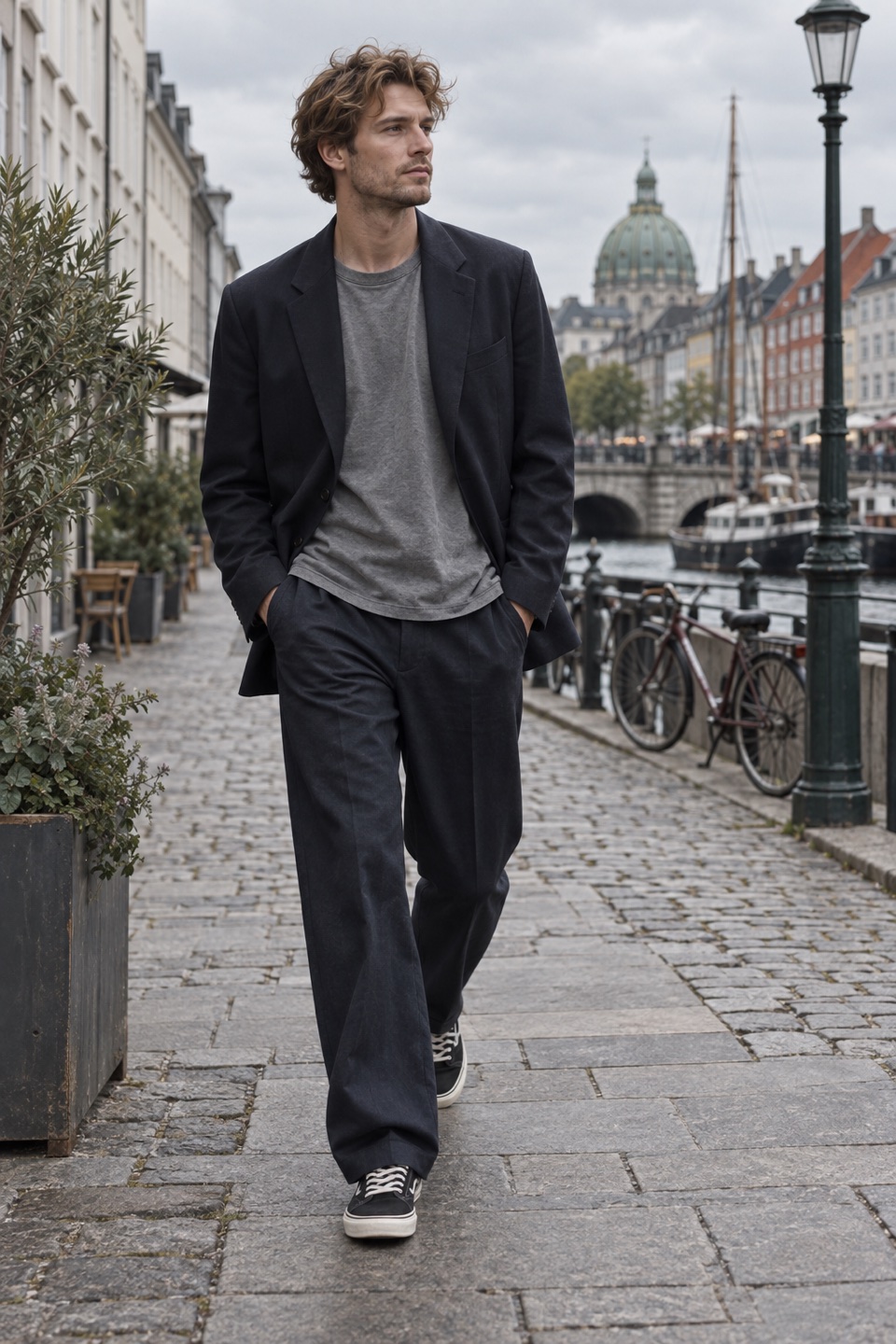 Herremode i Kreativ københavnerstil stil