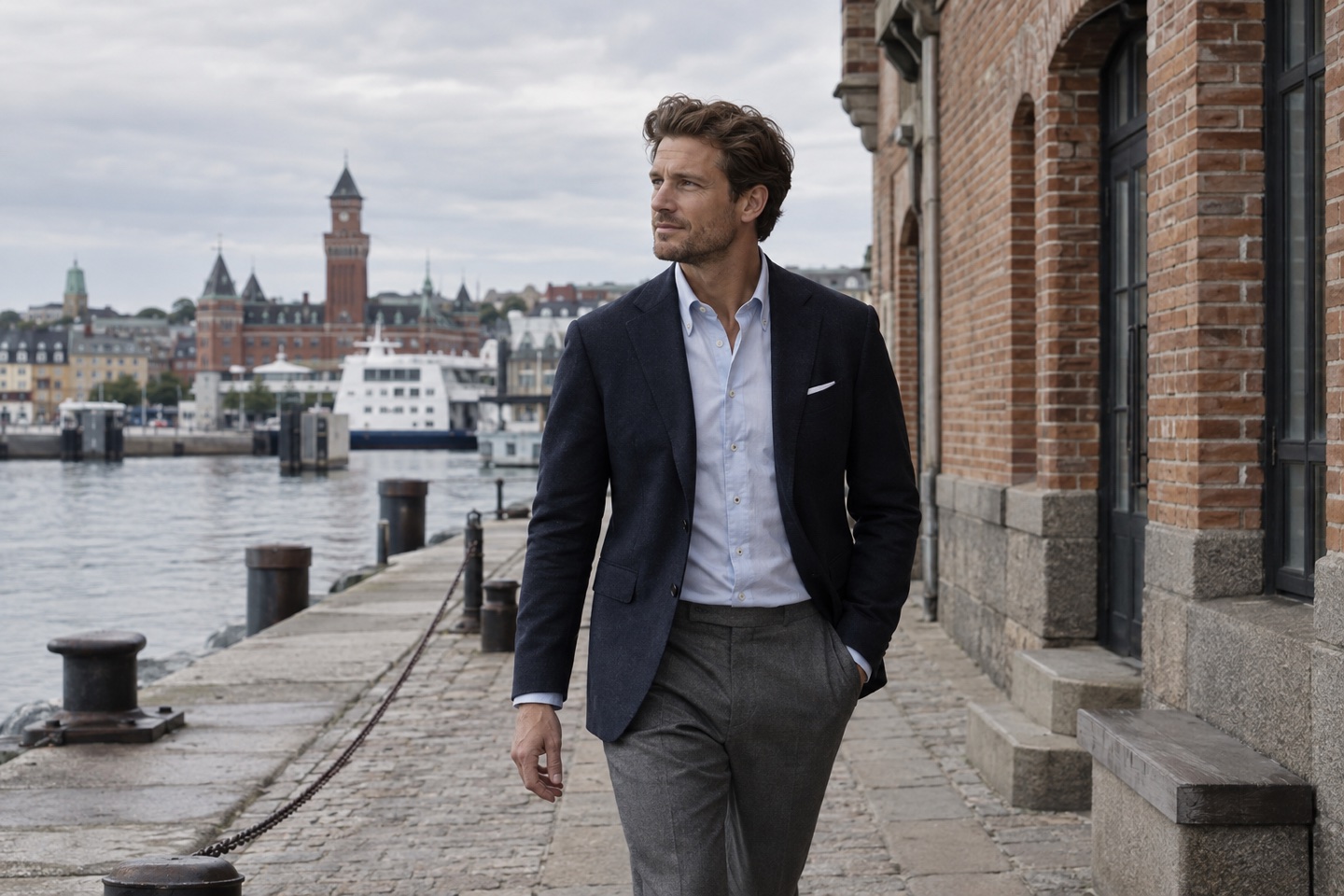 Skandinavisk herrestil inspireret af Stenströms