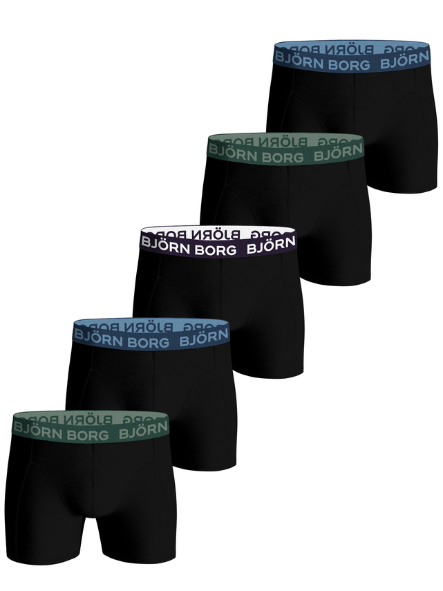 5-pak Cotton Stretch Boxershorts fra Björn Borg