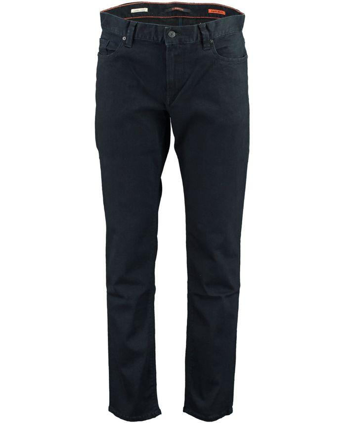 Alberto Jeans - Mørkeblå Superfit Dual Fx Denim på tilbud