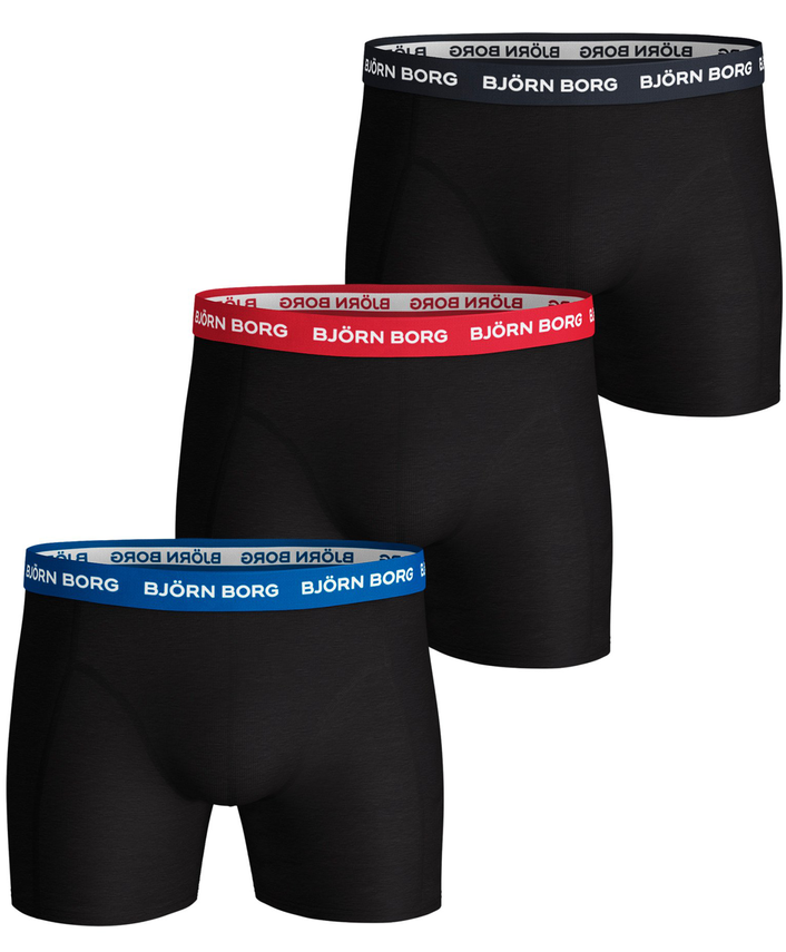 3-pak boxershorts Noos Contrast fra Björn Borg