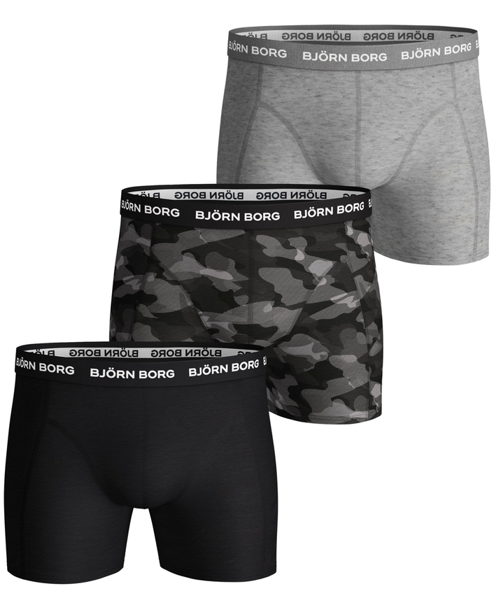 3-pak Björn Borg boxershorts i blødt materiale
