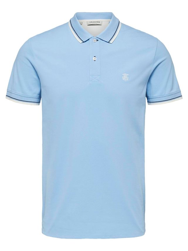Selected Homme Polo Shirt med Brystlogo - Ny Kollektion
