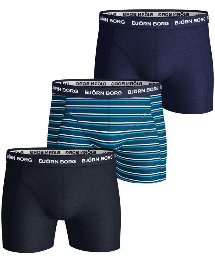 3-pak boxershorts Bb Stripe fra Björn Borg - Godt tilbud!