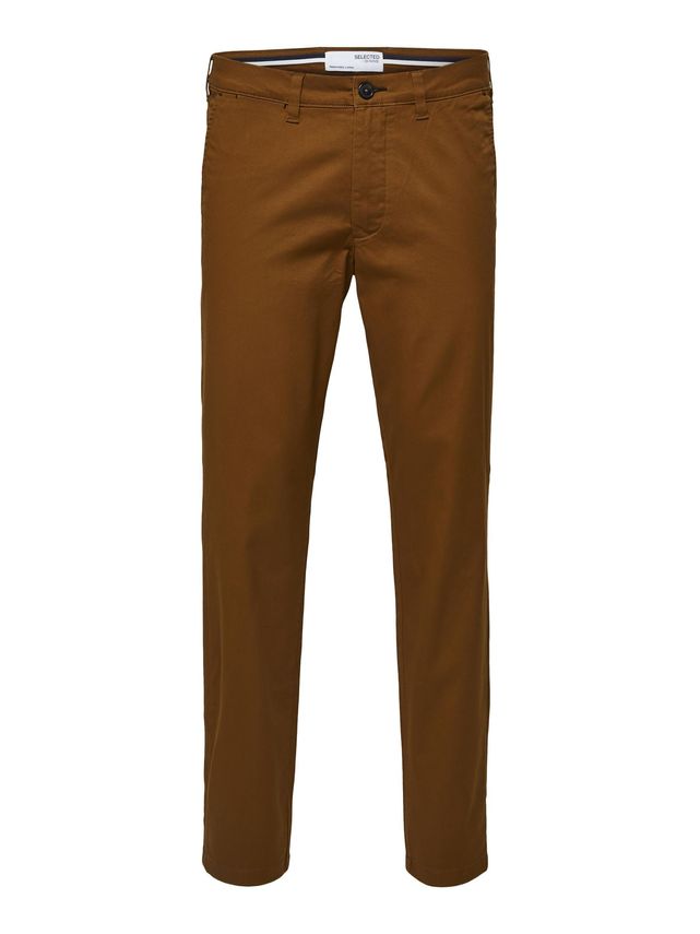 Slim fit chinos med stretch fra Selected - Godt tilbud!