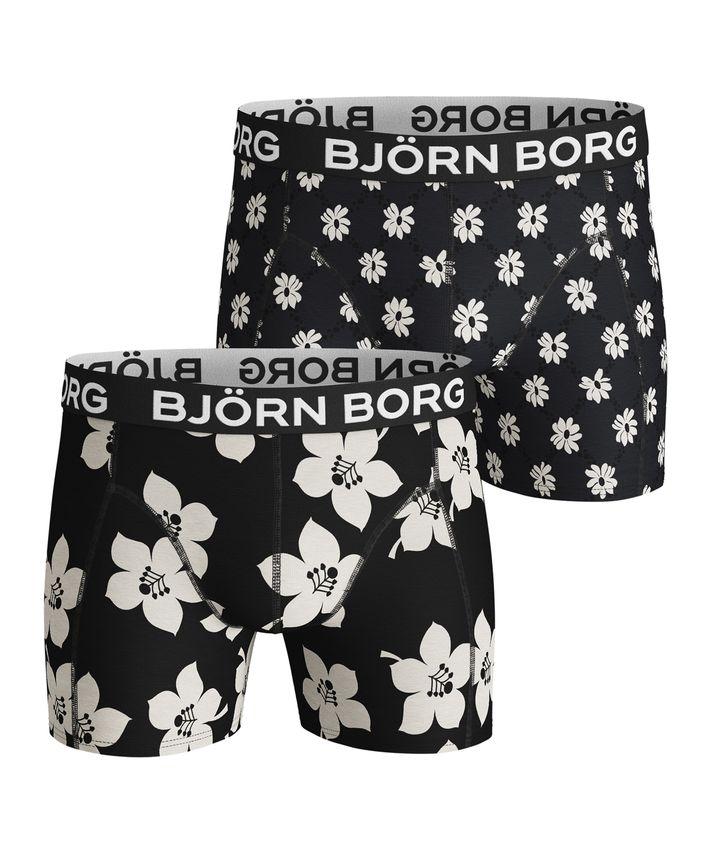 2-pak Blomsterprint & Grafiske Shorts fra Björn Borg