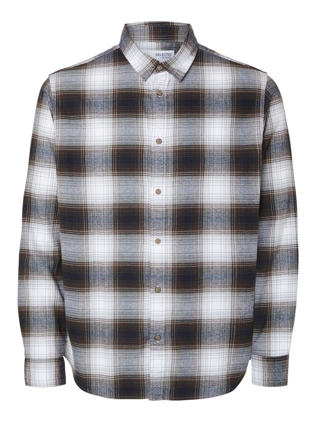 Slhslimowen Flannel Skjorte - Fantastisk Tilbud!