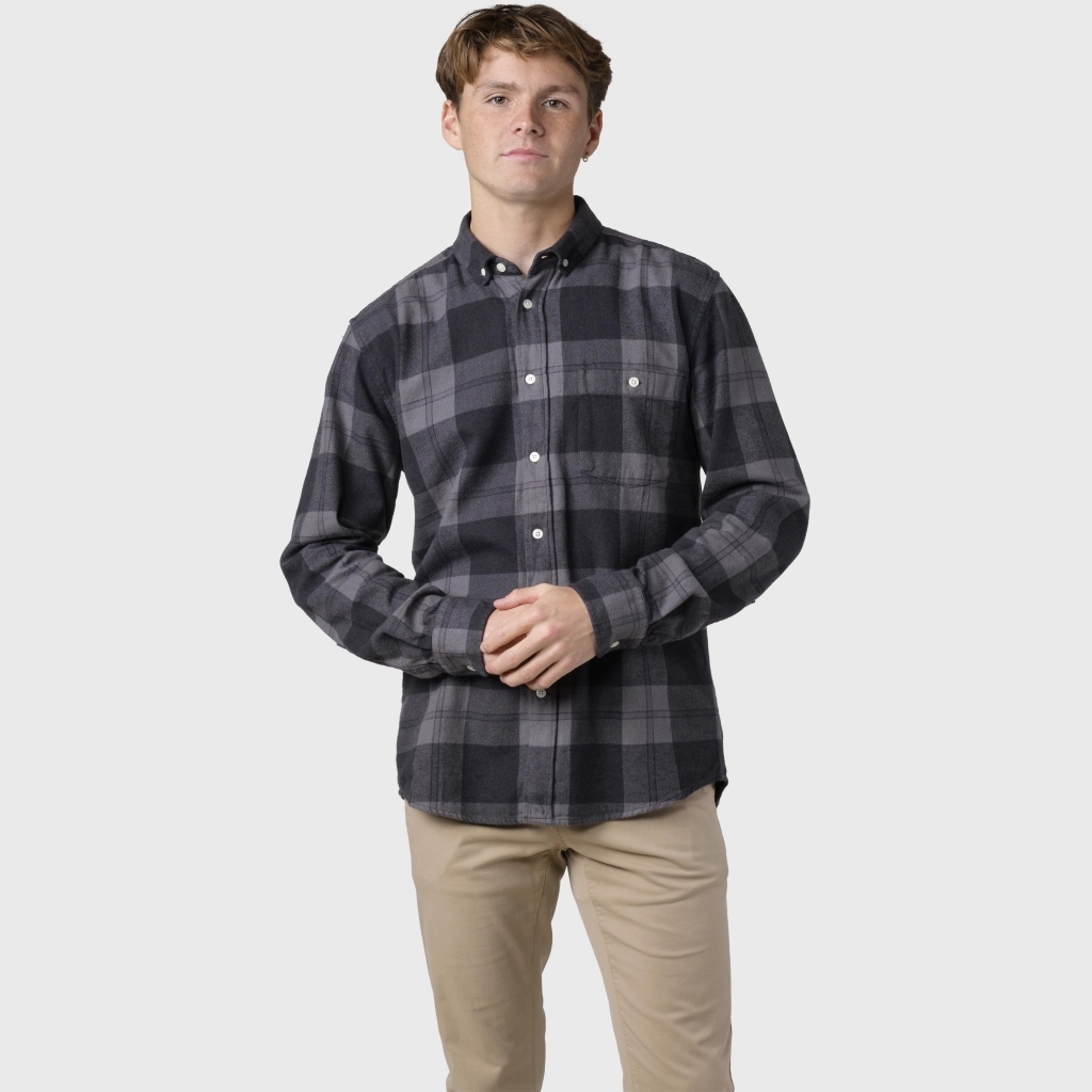 Klitmøller Collective Økologisk Skjorte i Lysegrå – Must-Have!