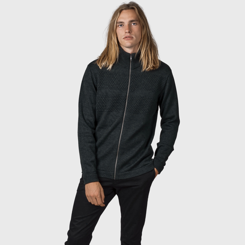 Klitmøller Collective Oliven Cardigan - Mulesing Fri Uld