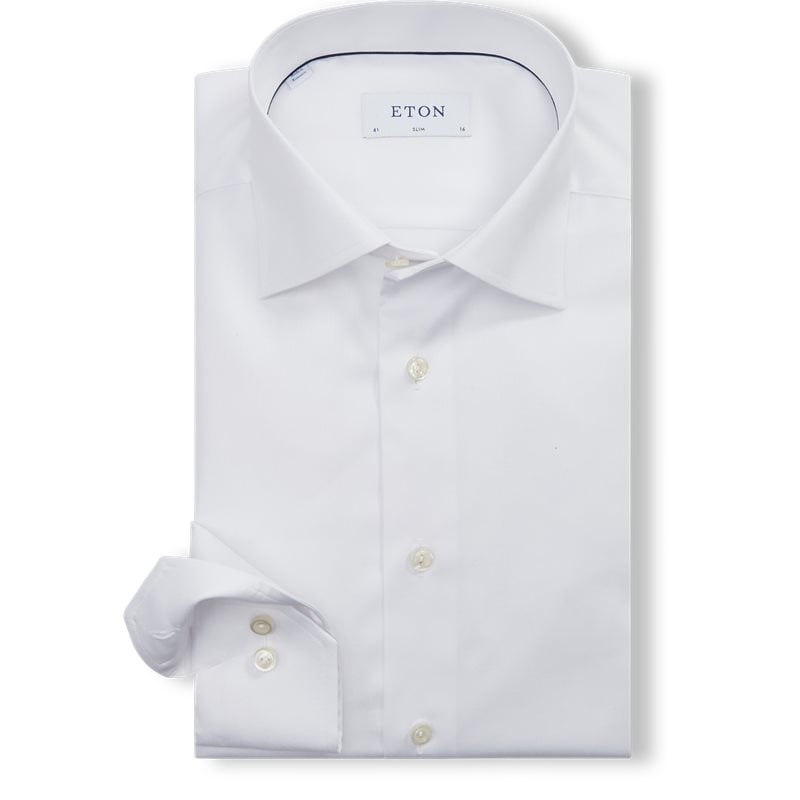 3000 Signature Twill Dress Skjorte fra Eton