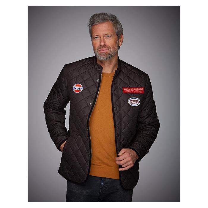 Gulf Racing Diver Jakke – Sporty Design & Hurtig Levering