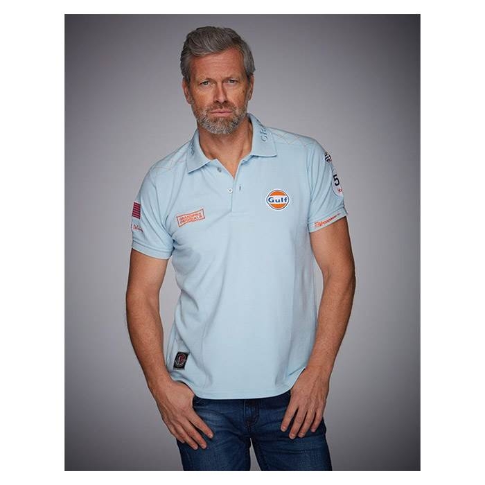 Gulf Racing Polo Deleney - Original Merchandise til Tilbud