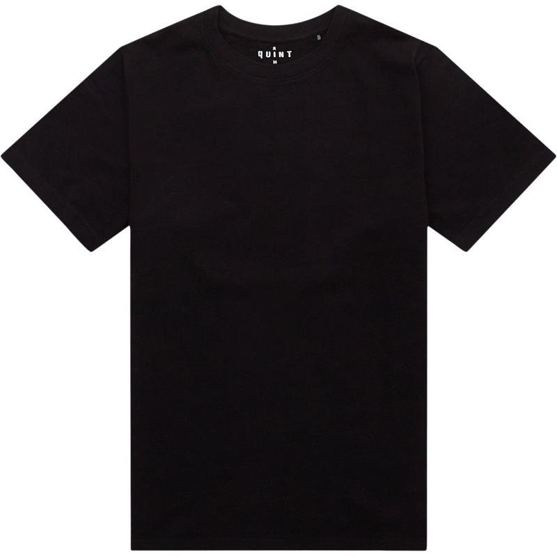 Klassisk Pete T-Shirt i Sort fra qUINT – Musthave!