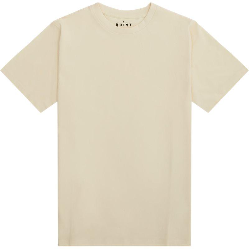 Klassisk Pete T-shirt i Ecru fra Quint - Musthave!