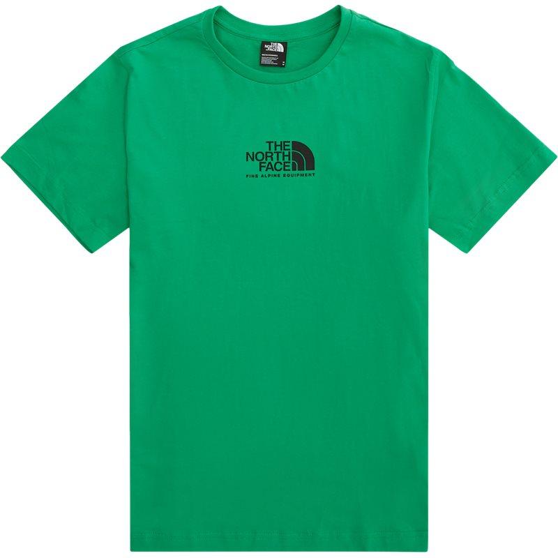 Nordans T-shirt i Grøn fra The North Face - Stilren og Komfortabel