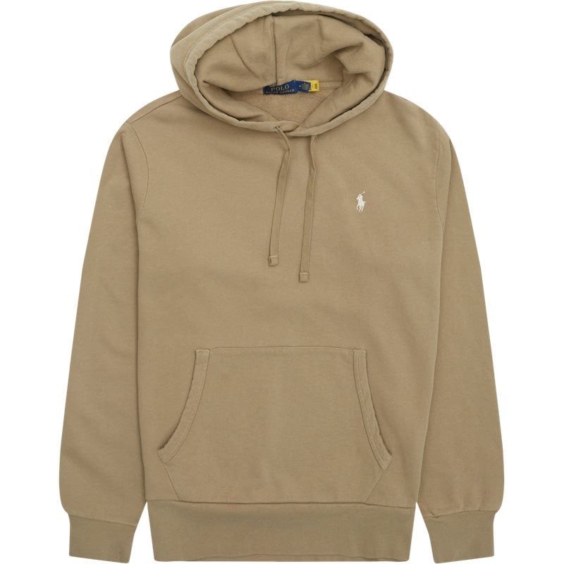 Polo Ralph Lauren Loopback Fleece Hoodie i Sandfarbe