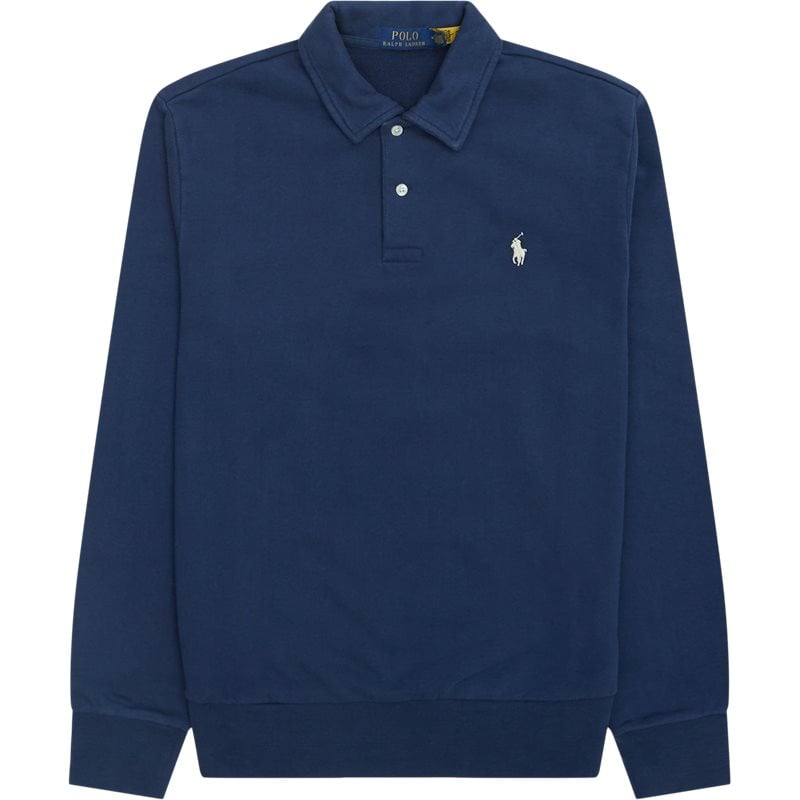 Polo Ralph Lauren Sweatshirt i Navy - Sporty og Stilfuld