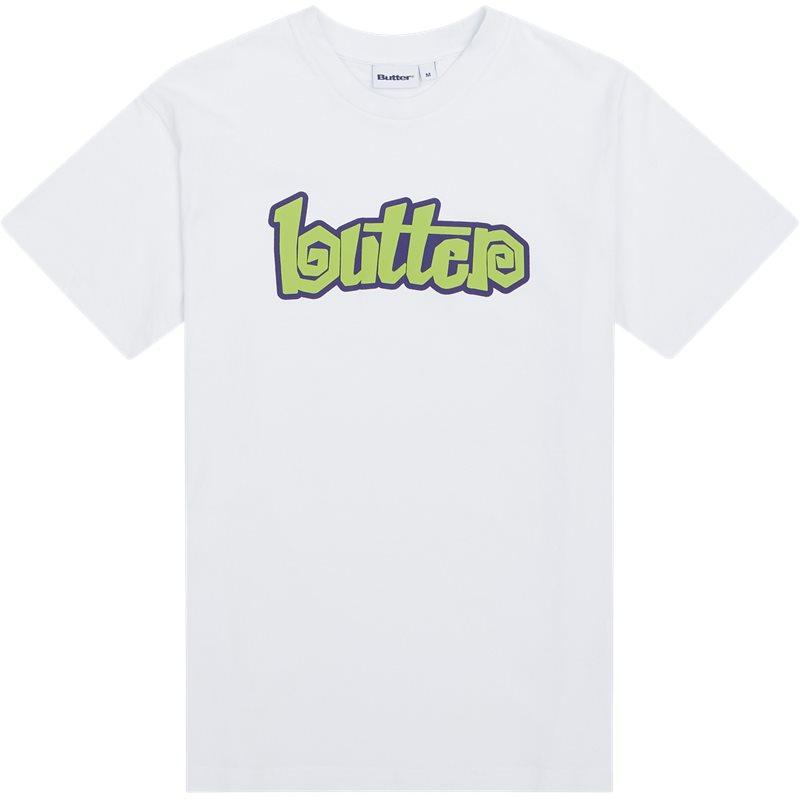 Butter Goods Swirl Tee i Hvid - Must-Have T-shirt