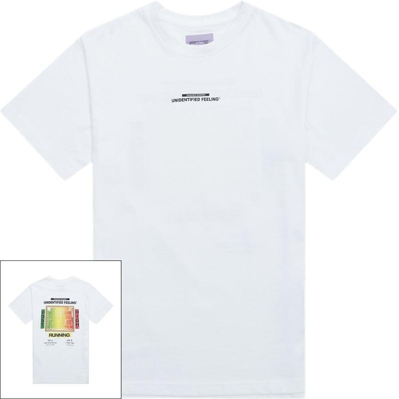 Dub Runner Post Løbe T-Shirt i Hvid fra Hermanos Koumori