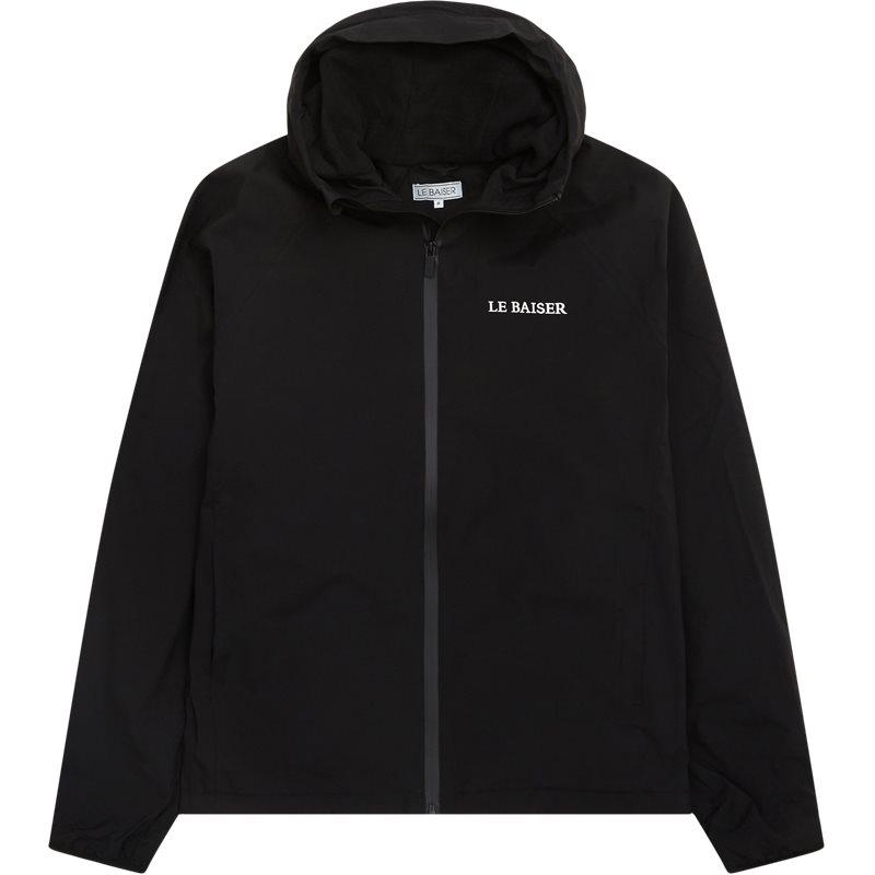 Gallas Fleece Vindjakke i Sort - Perfekt til Vinteren