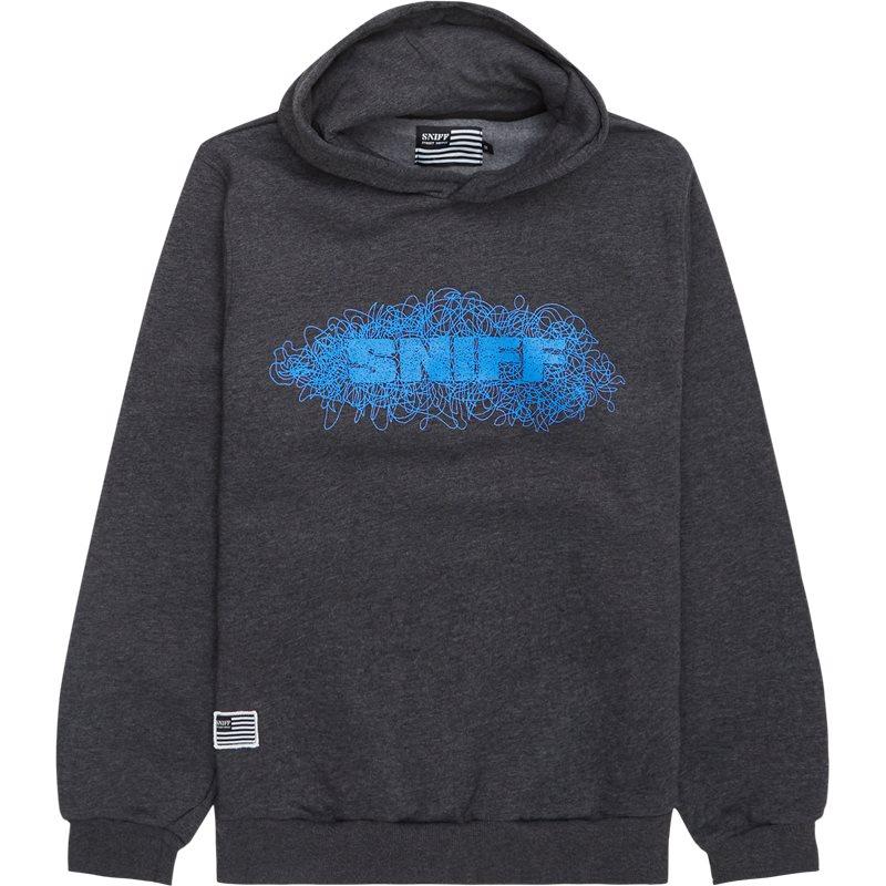 Belagio Hoodie Antra Mel - Stilfuld Sweatshirt fra Sniff